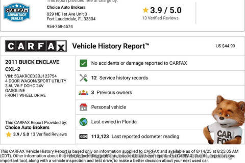2011 Buick Enclave CXL-2