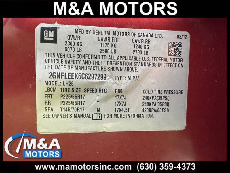 2012 Chevrolet Equinox LT