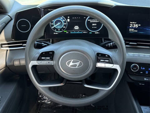 2024 Hyundai Elantra Hybrid Blue