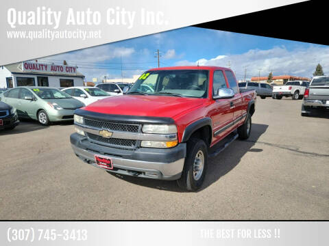 2002 Chevrolet Silverado 2500HD for sale at Quality Auto City Inc. in Laramie WY