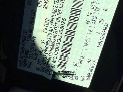 2016 Lincoln MKC Reserve