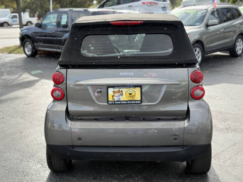 2009 Smart fortwo passion cabriolet