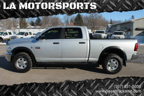 2011 RAM Ram Pickup 2500 for sale at L.A. MOTORSPORTS in Windom MN