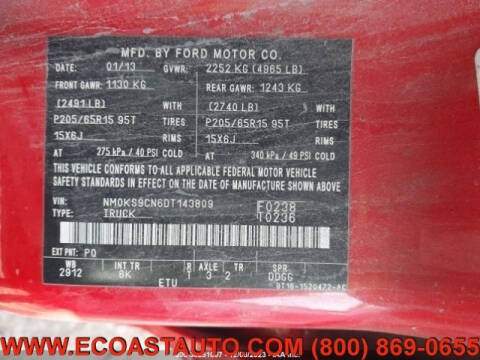 2013 Ford Transit Connect XLT Premium