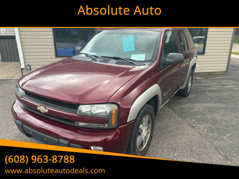 2004 Chevrolet TrailBlazer for sale at Absolute Auto in Baraboo WI