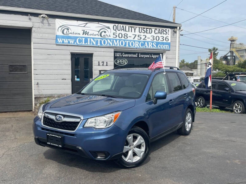 2016 Subaru Forester for sale at Clinton MotorCars in Shrewsbury MA