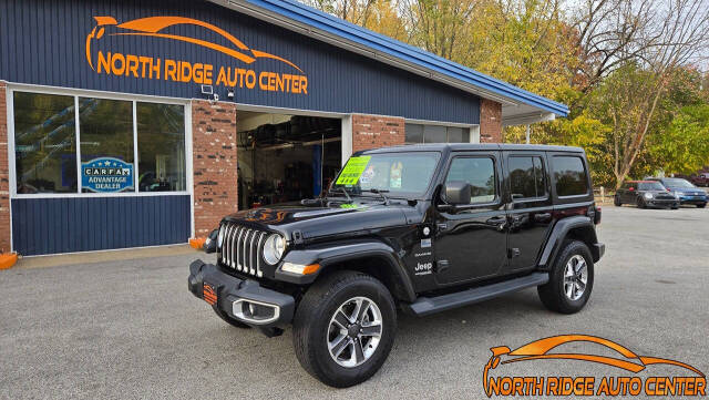 2018 Jeep Wrangler Unlimited for sale at North Ridge Auto Center LLC in Madison, OH