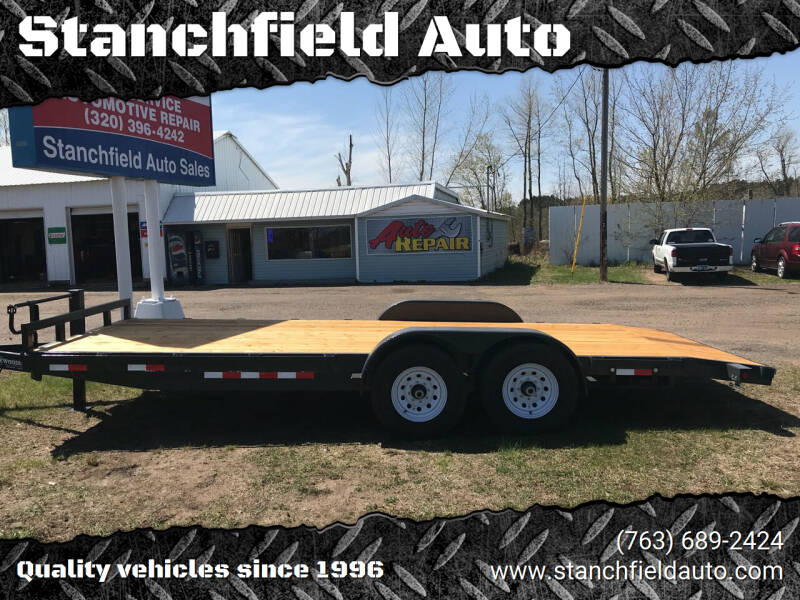 2021 Woodies MFG 20' Equipment Hauler 14K GVW for sale at Stanchfield Auto in Stanchfield MN