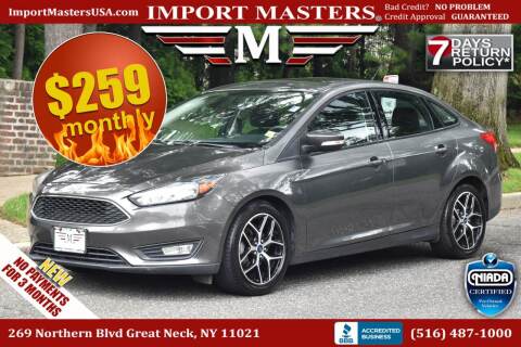 2018 Ford Focus for sale at Import Masters in Great Neck NY