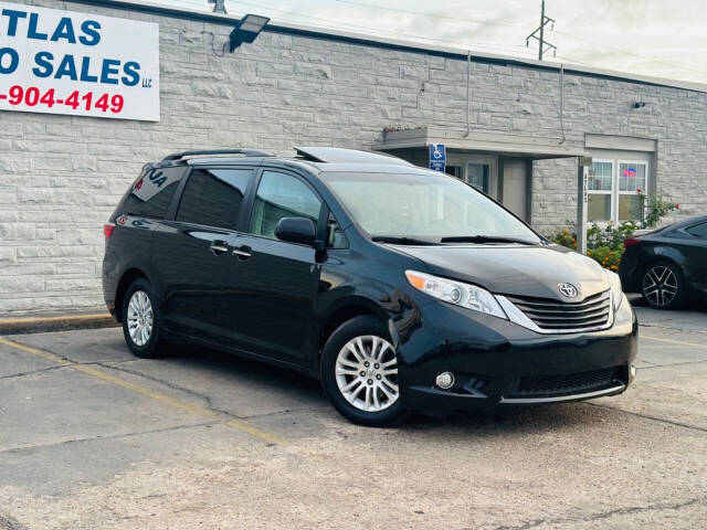 2015 Toyota Sienna for sale at Atlas Auto Sales LLC in Lincoln, NE