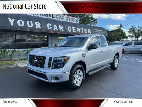 2017 Nissan Titan for sale at National Car Store in West Palm Beach FL
