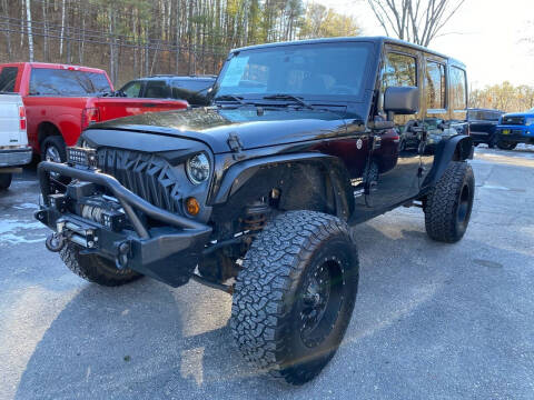 2013 Jeep Wrangler Unlimited for sale at Bladecki Auto LLC in Belmont NH