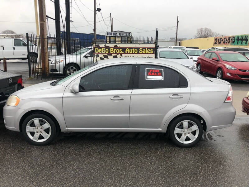 2010 Chevrolet Aveo for sale at Debo Bros Auto Sales in Philadelphia PA
