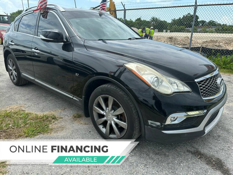 2016 Infiniti QX50 for sale at A & A Autos Inc in Homestead FL