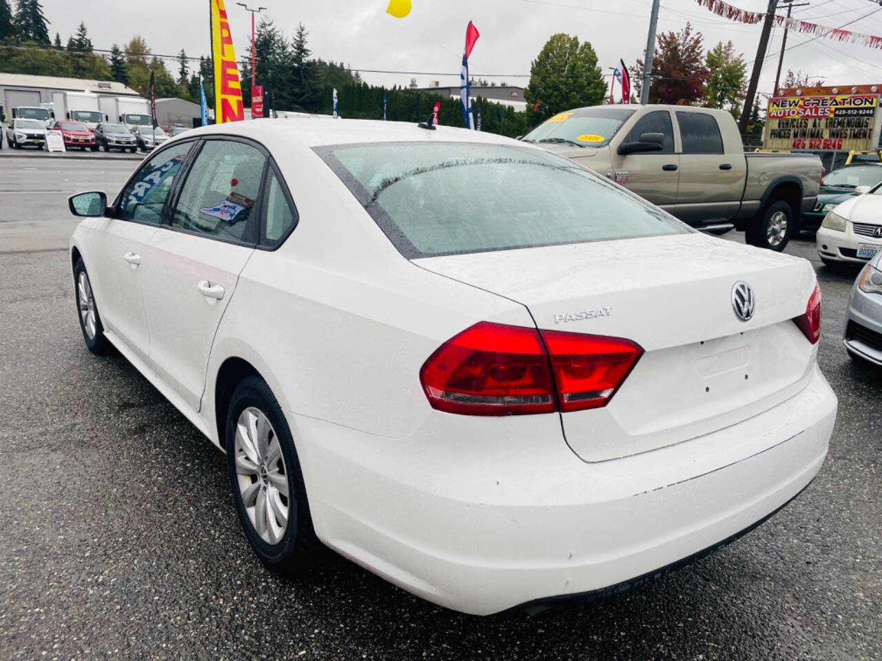 2013 Volkswagen Passat for sale at New Creation Auto Sales in Everett, WA