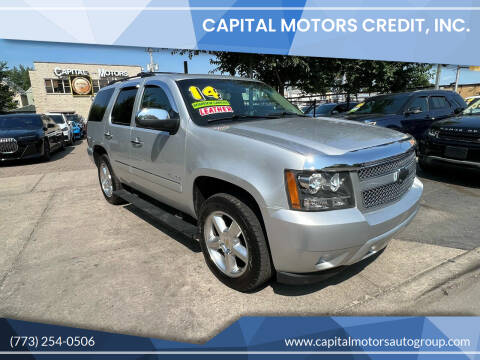 2014 Chevrolet Tahoe for sale at Capital Motors Credit, Inc. in Chicago IL