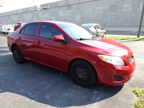 2010 Toyota Corolla for sale at DONNY MILLS AUTO SALES in Largo FL