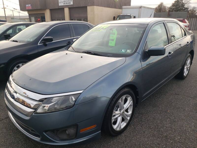 2012 Ford Fusion for sale at McDowell Auto Sales in Temple PA