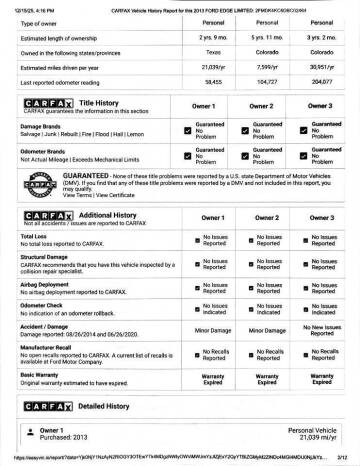 2013 Ford Edge Limited