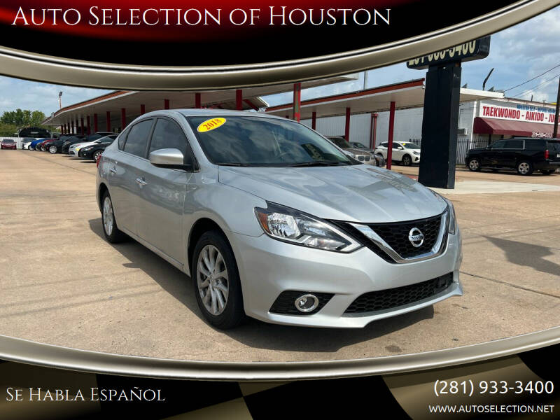 2018 Nissan Sentra for sale at Auto Selection of Houston in Houston TX