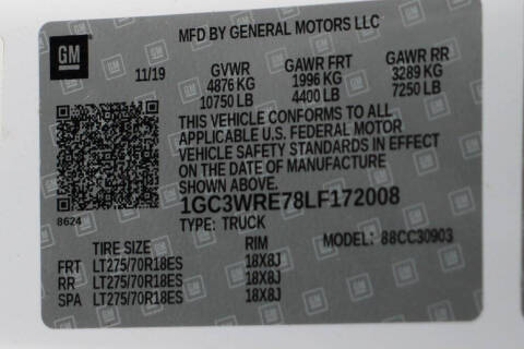 2020 Chevrolet Silverado 3500HD