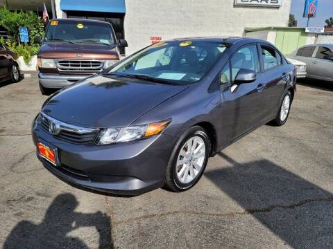 2012 Honda Civic for sale at HAPPY AUTO GROUP in Panorama City CA