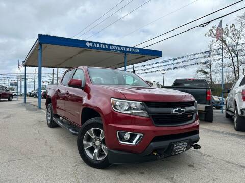 2018 Chevrolet Colorado for sale at Quality Investments in Tyler TX