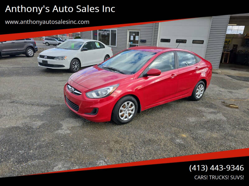 2014 Hyundai Accent for sale at Anthony's Auto Sales Inc in Pittsfield MA