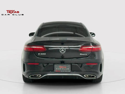 2018 Mercedes-Benz E-Class E 400 4MATIC
