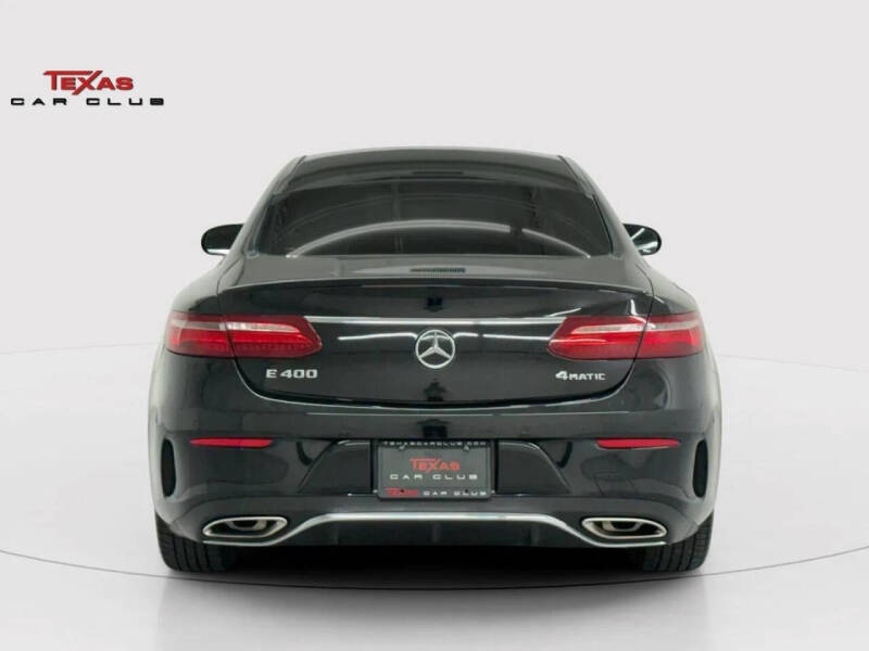 2018 Mercedes-Benz E-Class E 400 4MATIC