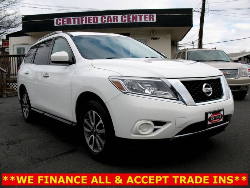 2013 Nissan Pathfinder for sale at CERTIFIED CAR CENTER in Fairfax VA