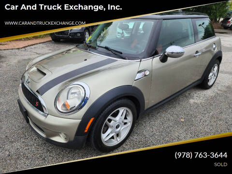 2008 MINI Cooper for sale at Car and Truck Exchange, Inc. in Rowley MA