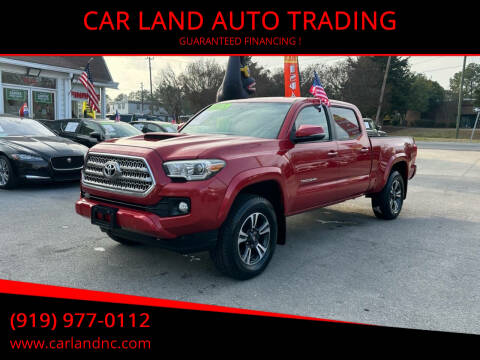 2017 Toyota Tacoma for sale at CAR LAND  AUTO TRADING - CAR LAND AUTO TRADING in Raleigh NC