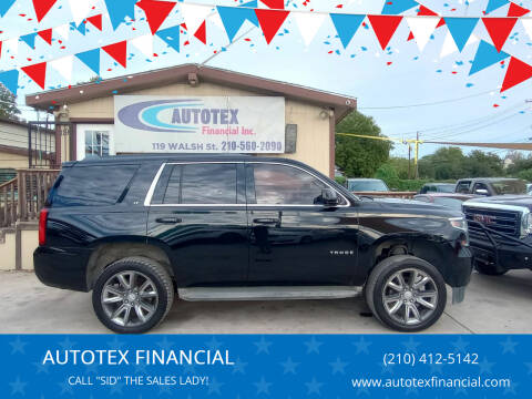 2015 Chevrolet Tahoe for sale at AUTOTEX FINANCIAL in San Antonio TX