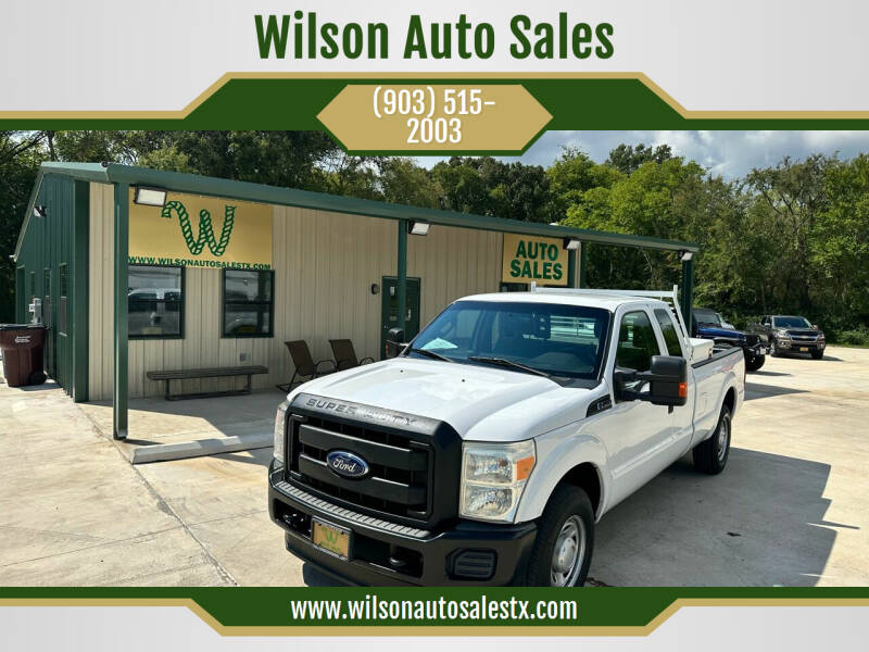 2012 Ford F-250 Super Duty for sale at Wilson Auto Sales in Chandler TX