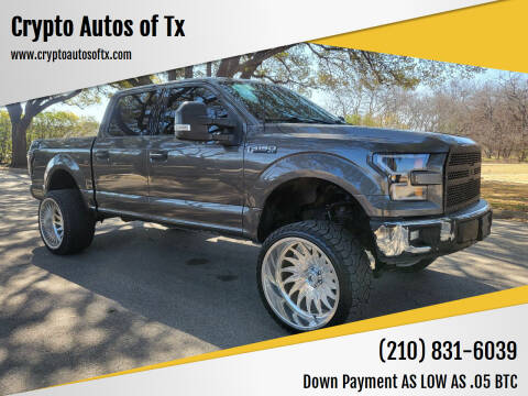 2016 Ford F-150 for sale at Crypto Autos of Tx in San Antonio TX