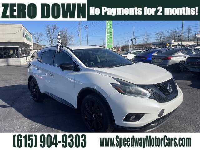 2018 Nissan Murano for sale at Speedway Motors in Murfreesboro TN