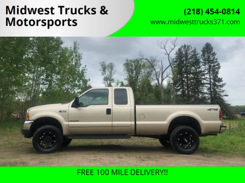 2001 Ford F-350 Super Duty for sale at Midwest Trucks & Motorsports in Merrifield MN