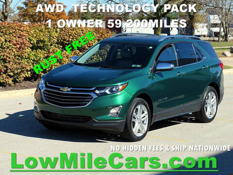 2019 Chevrolet Equinox for sale at LowMileCars.com / LM CARS INC in Burr Ridge IL