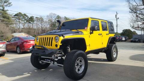 2008 Jeep Wrangler Unlimited for sale at DADA AUTO INC in Monroe NC