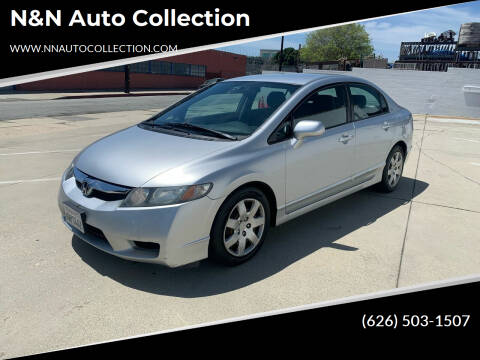 2010 Honda Civic for sale at n&n auto collection inc in Pasadena CA