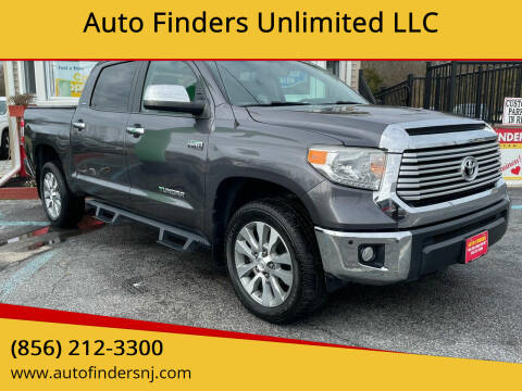 2017 Toyota Tundra for sale at Auto Finders Unlimited LLC in Vineland NJ