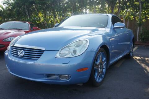 2003 Lexus SC 430 for sale at Dream Machines USA in Lantana FL