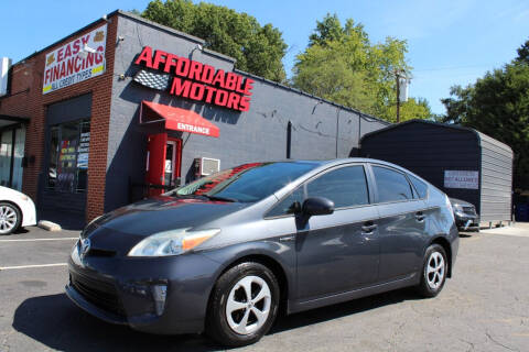 2014 Toyota Prius for sale at AFFORDABLE MOTORS INC in Winston Salem NC