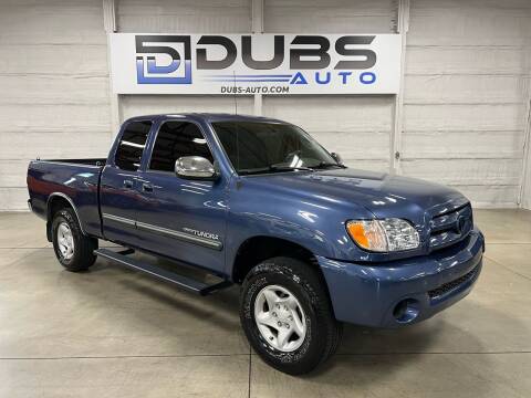 2004 Toyota Tundra for sale at DUBS AUTO LLC in Clearfield UT