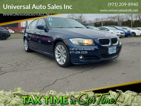 2011 BMW 3 Series for sale at Universal Auto Sales Inc in Salem OR