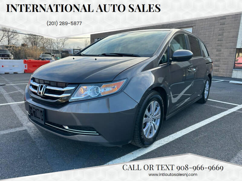 2015 Honda Odyssey for sale at International Auto Sales in Hasbrouck Heights NJ