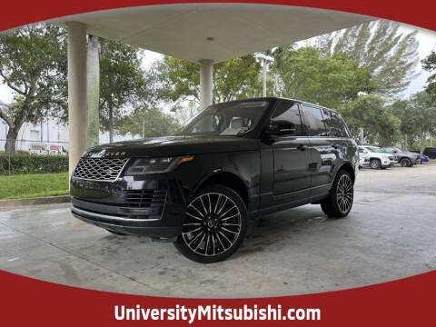 2019 Land Rover Range Rover for sale at University Mitsubishi in Davie FL