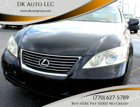 2007 Lexus ES 350 for sale at DK Auto LLC in Stone Mountain GA