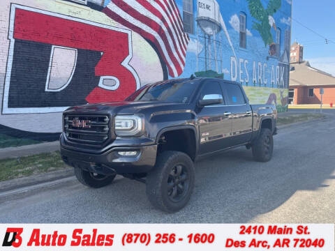 2016 GMC Sierra 1500 for sale at D3 Auto Sales in Des Arc AR